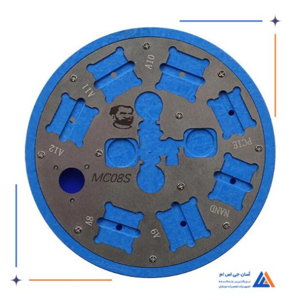 پد و گیره فلت هوم و آی سی MECHANIC MC08S