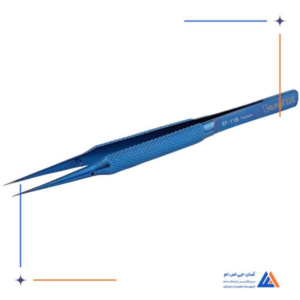 پنس تیتانیوم سر صاف EASYFIX EF-11B