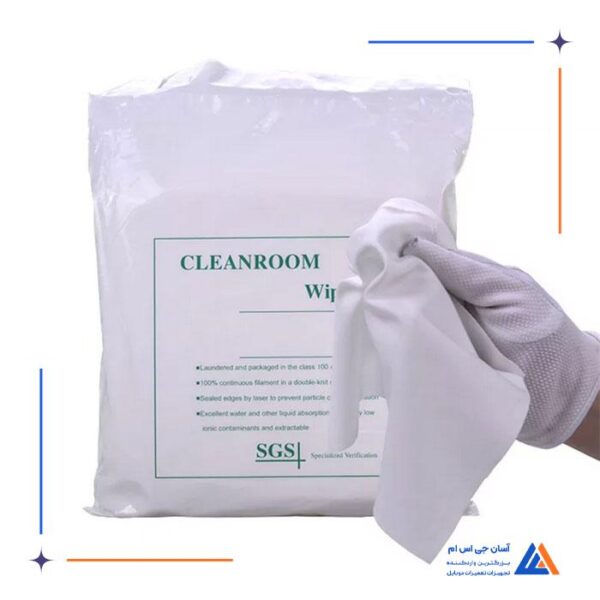 دستمال SGS مناسب جهت تمیز کردن السیدی گوشی موبایل