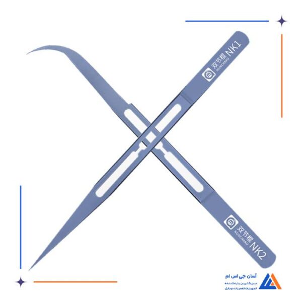 پنس تیتانیوم سر صاف AMAOE NK1 - Image 4