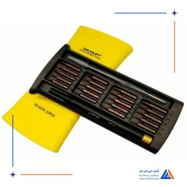 ست  پیچ گوشتی 22 عددی YAXUN YX-6324B - Image 8