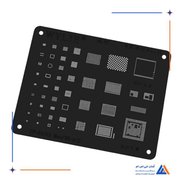 شابلون WYLIE WL-12 مناسب ریبال کردن آی سی گوشی های آیفون - Image 2