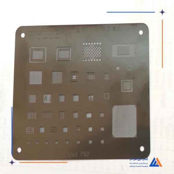 شابلون مشکی WYLIE IPAD/MINI2,3,4 مناسب پایه سازی آی سی های برد IPAD - Image 4