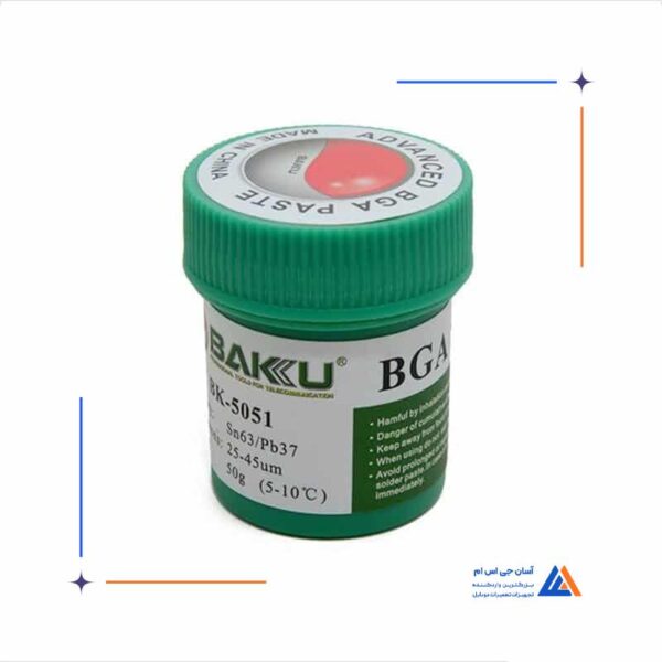 روغن لحیم BK-50 BAKU مناسب برای سهولت در لحیم کاری برد گوشی موبایل - Image 2