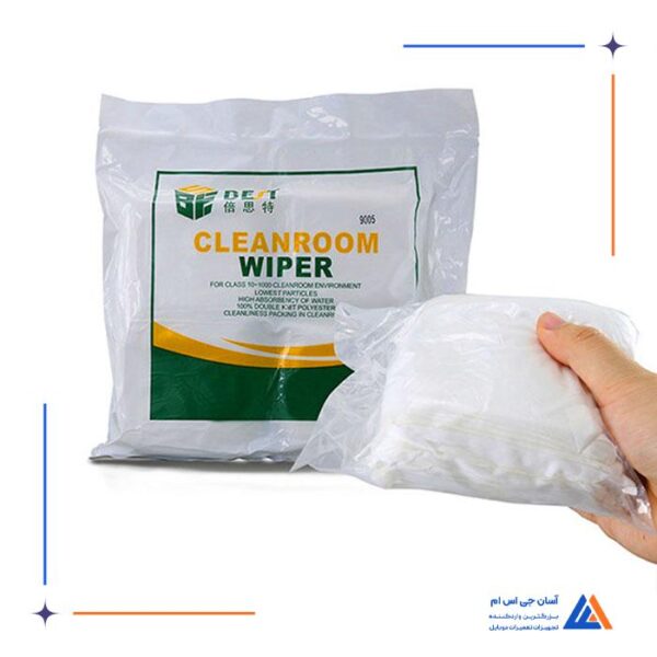 دستمال تمیز کننده 400 تایی CLEANROOM WIPER BEST - Image 5