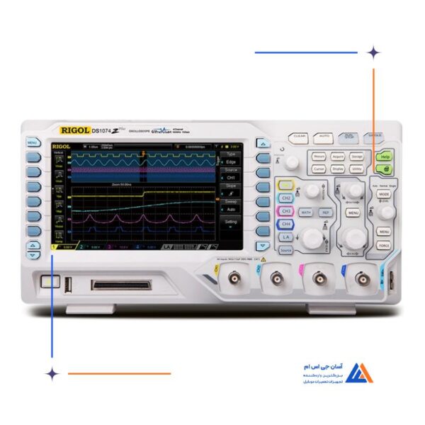 اسیلوسکوپ 4 کانال دیجیتال Rigol DS1104Z Plus 100 MHz