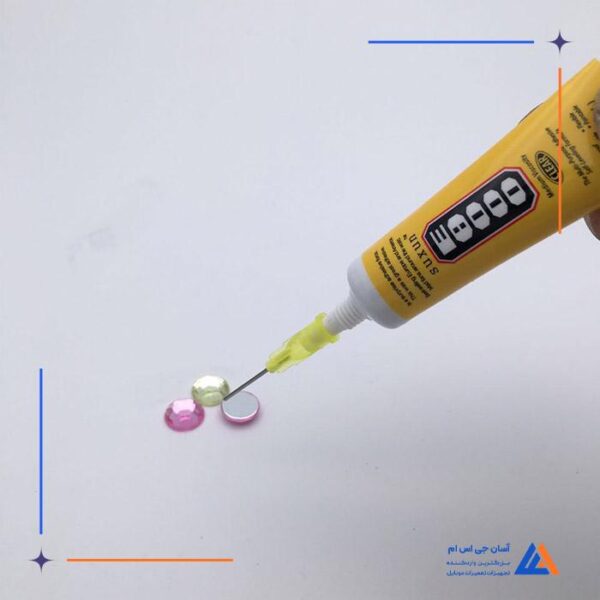 چسب SUXUN E8000 ضد آب مناسب نصب تاچ و ال سی دی قاب و فریم گوشی موبایل - Image 8
