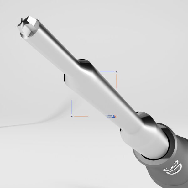 پیچ گوشتی تکی پنج پر سه بعدی 0.8 EASYFIX - Image 7