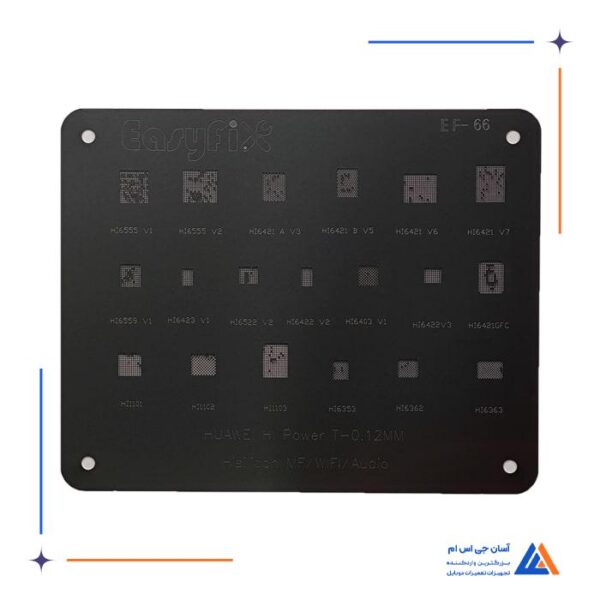 شابلون مشکی EasyFix iBlack EF-66 مناسب گوشی هوآوی