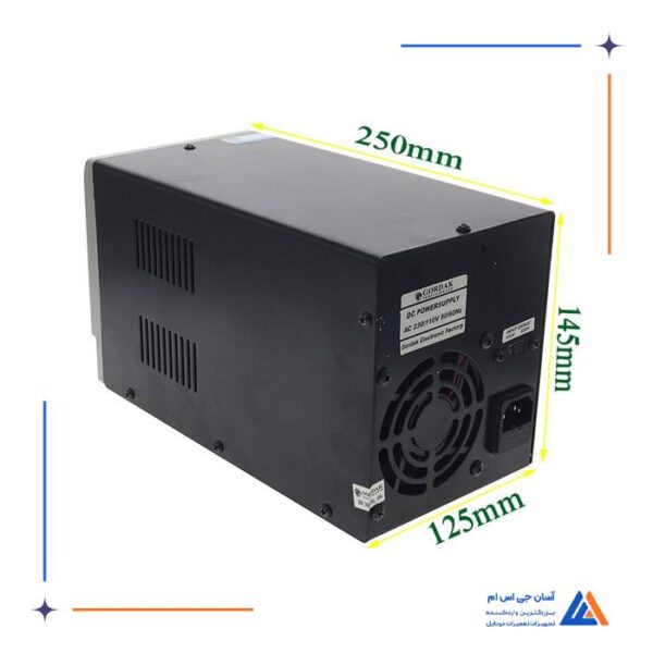 منبع تغذیه GORDAK PS3005D - Image 2
