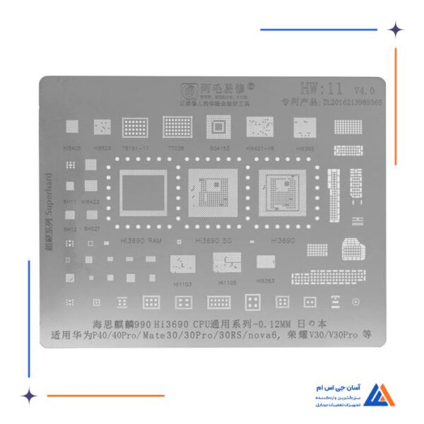 شابلون AMAOE HW:11 CPU