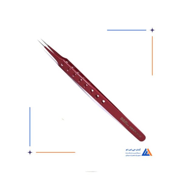 پنس سر صاف نوک تیز B&R BT 15-16  مناسب تعمیرات گوشی موبایل - Image 2
