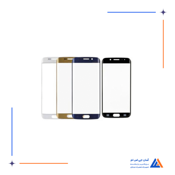 گلس ال سی دی سامسونگ Edge S6 بدون تاچ
