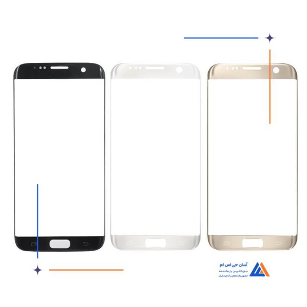 گلس ال سی دی سامسونگ Edge S6 پلاس بدون تاچ