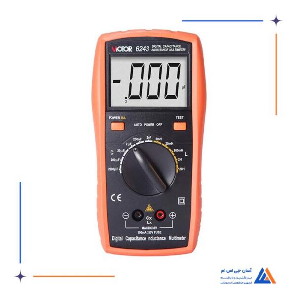 مولتی متر دیجیتالی ویکتور vc 6243 مناسب جهت استفاده در تعمیرات موبایل
