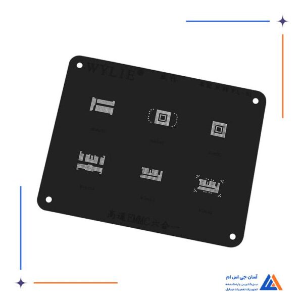 شابلون مشکی WYLIE WL-51 مناسب ریبال کردن آی سی گوشی های موبایل