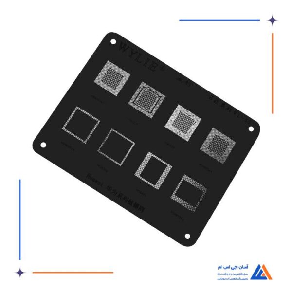 شابلون مشکی WYLIE WL-55 مناسب ریبال کردن آی سی گوشی های هواوی