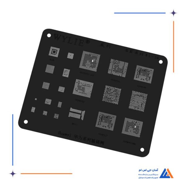 شابلون مشکی WYLIE WL-56 مناسب ریبال کردن آی سی گوشی های هواوی